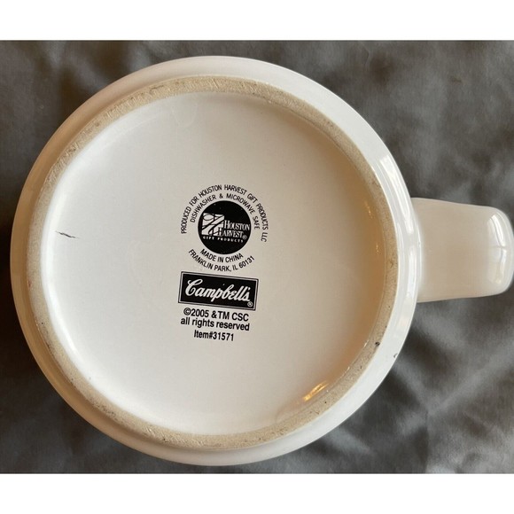 CAMPBELL'S TOMATO SOUP MUG Coffee Cup Campbell's 2005 #31571 Sunny Good - Picture 4 of 4